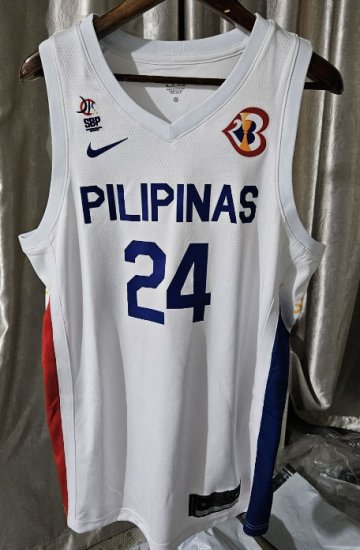 24 Ramos Philippines 2023 FIBA jersey white